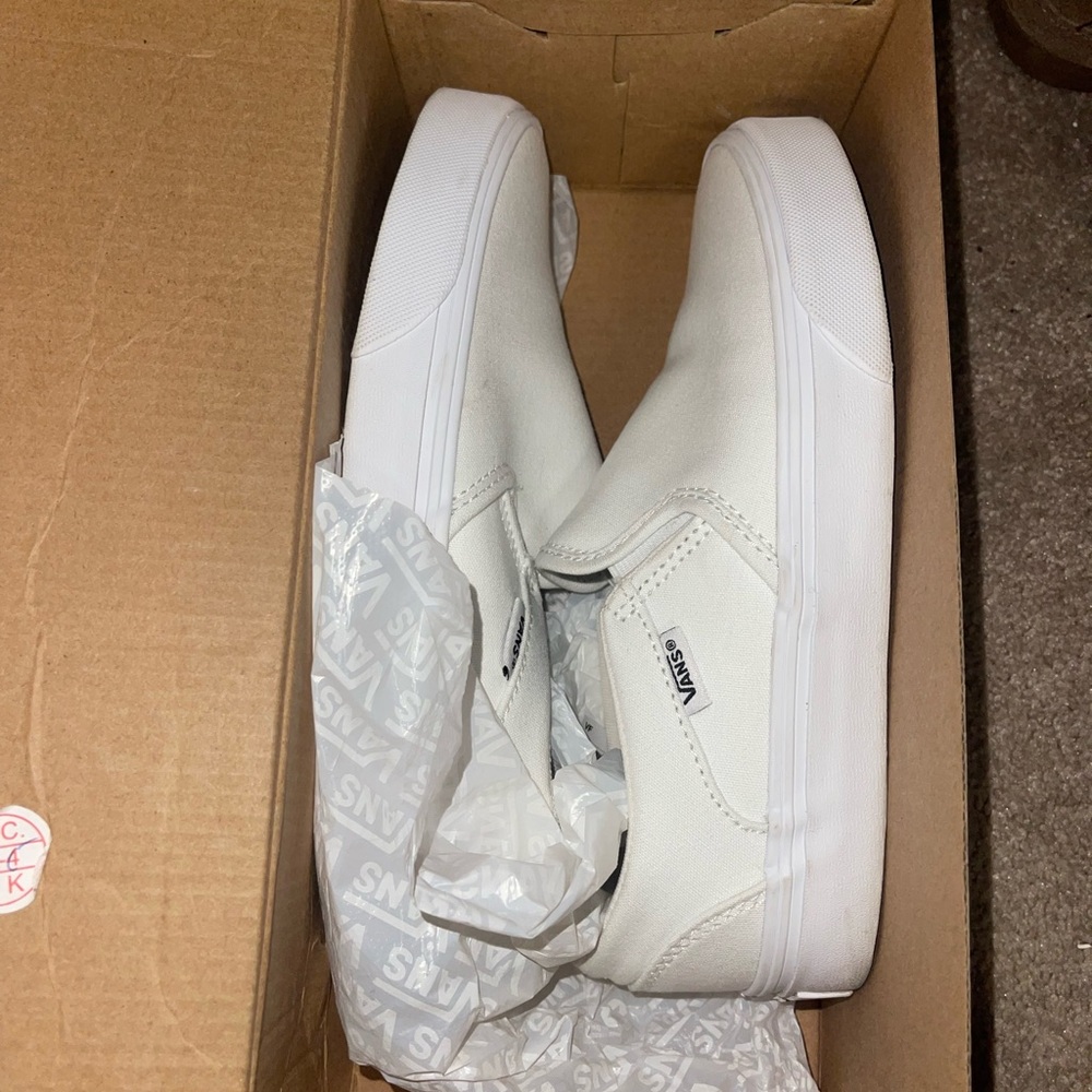 Brand New white Vans